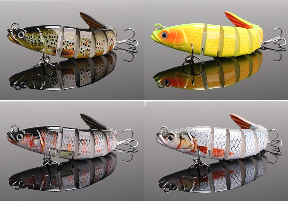 VTAVTA 10/14cm afundando wobblers iscas de pesca articuladas crankbait swimbait