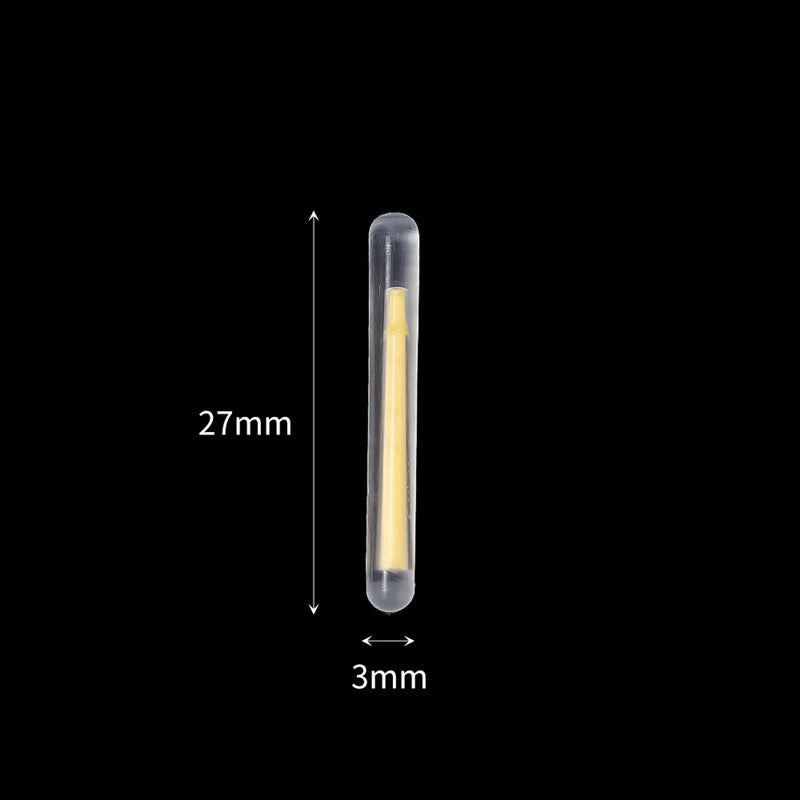 50/100 pçs firefly vara fluorescente luz vara de pesca flutuante luz escura vara
