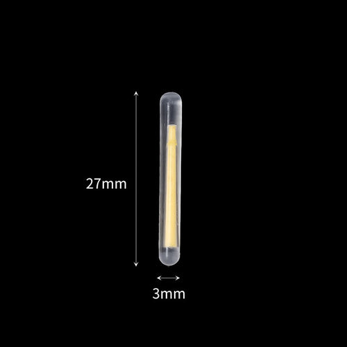 50/100 pçs firefly vara fluorescente luz vara de pesca flutuante luz escura vara