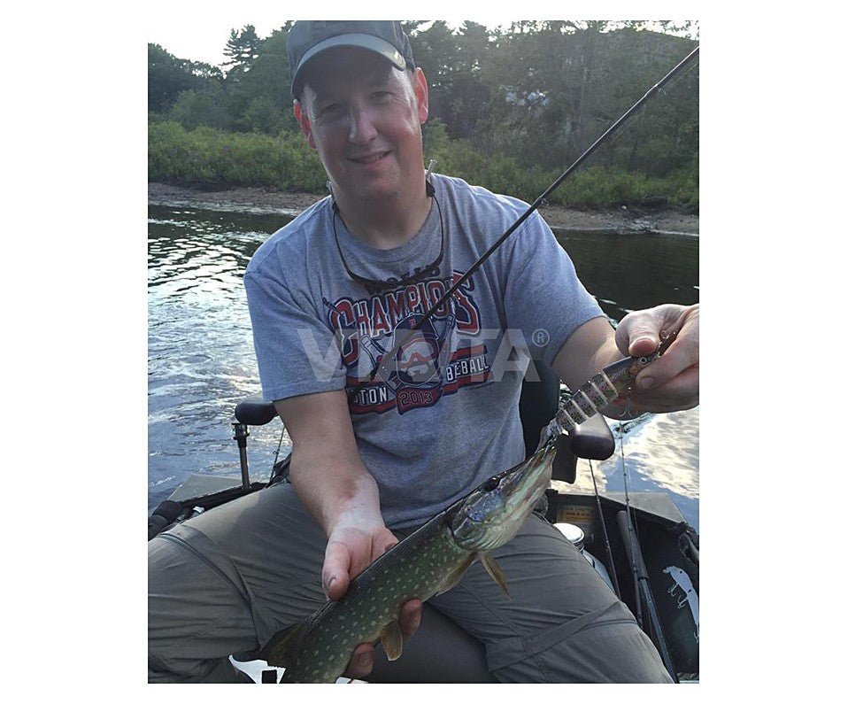 VTAVTA 10/14cm afundando wobblers iscas de pesca articuladas crankbait swimbait