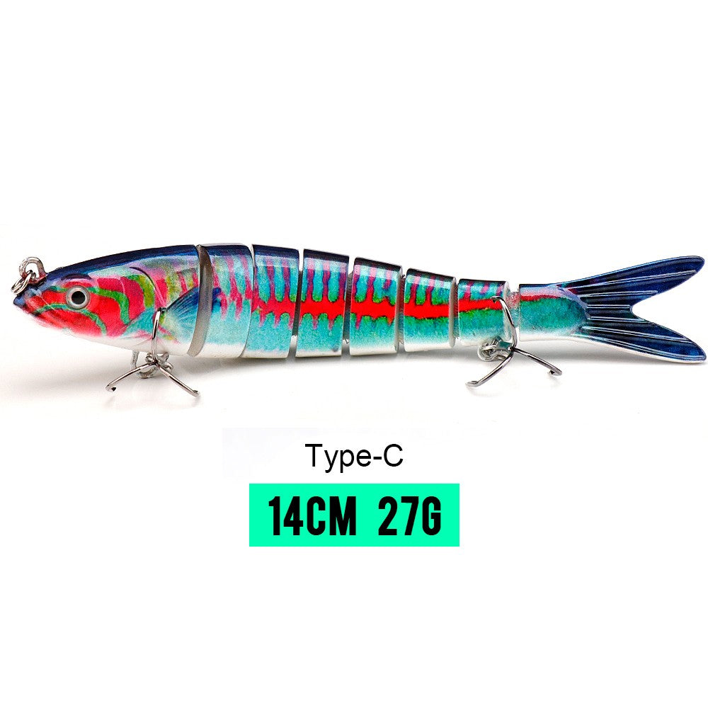 VTAVTA 10/14cm afundando wobblers iscas de pesca articuladas crankbait swimbait