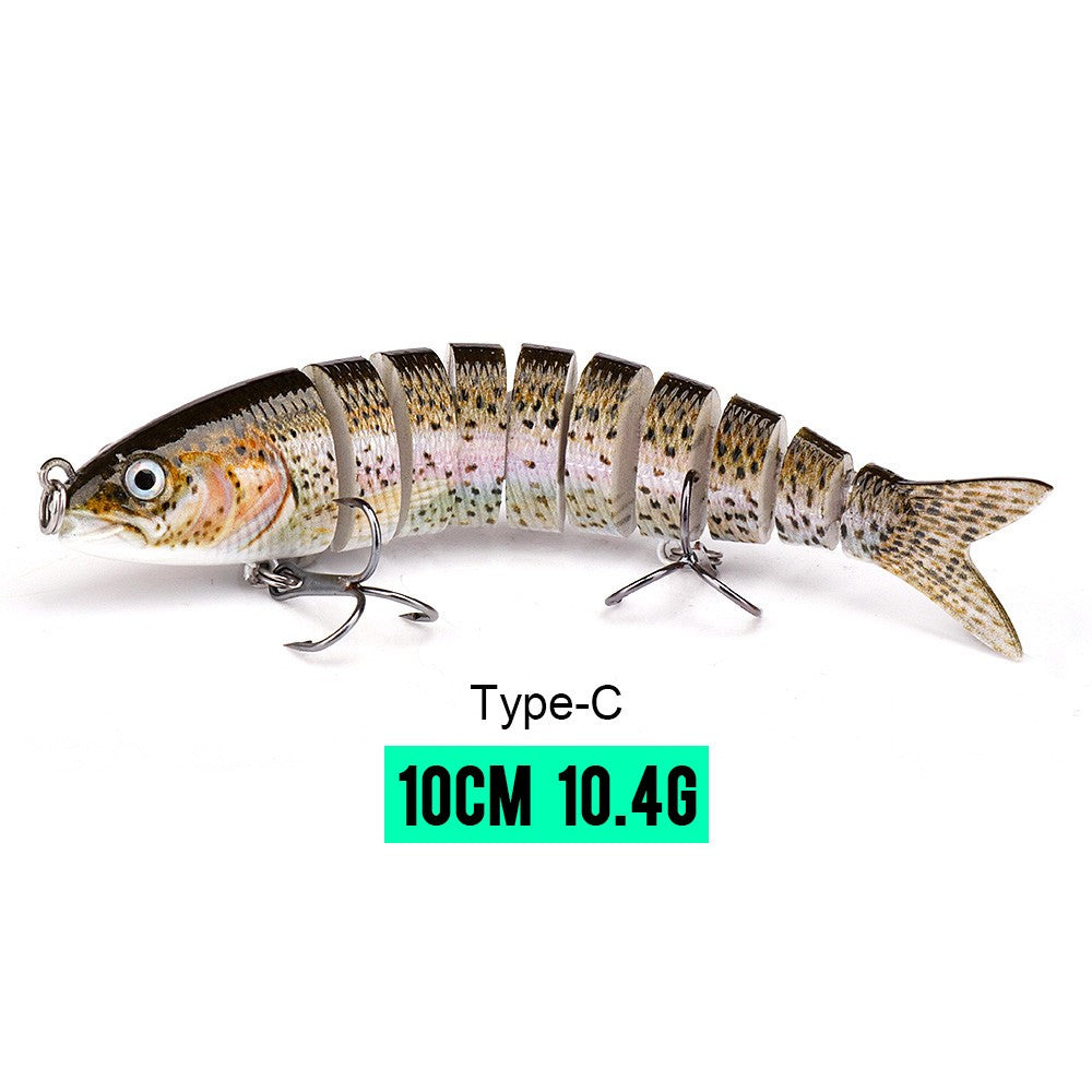 VTAVTA 10/14cm afundando wobblers iscas de pesca articuladas crankbait swimbait