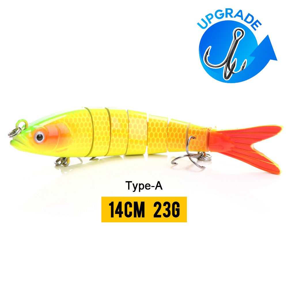 VTAVTA 10/14cm afundando wobblers iscas de pesca articuladas crankbait swimbait