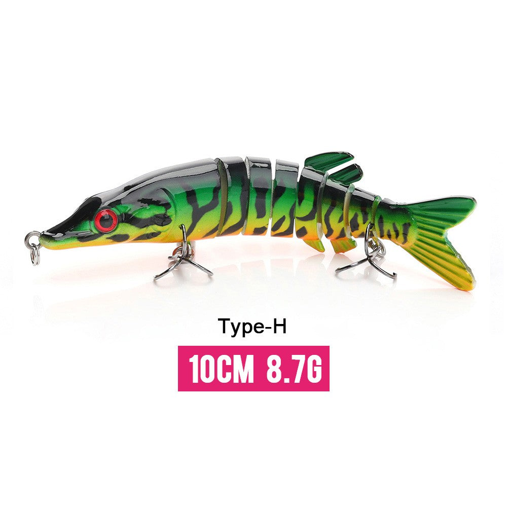 VTAVTA 10/14cm afundando wobblers iscas de pesca articuladas crankbait swimbait