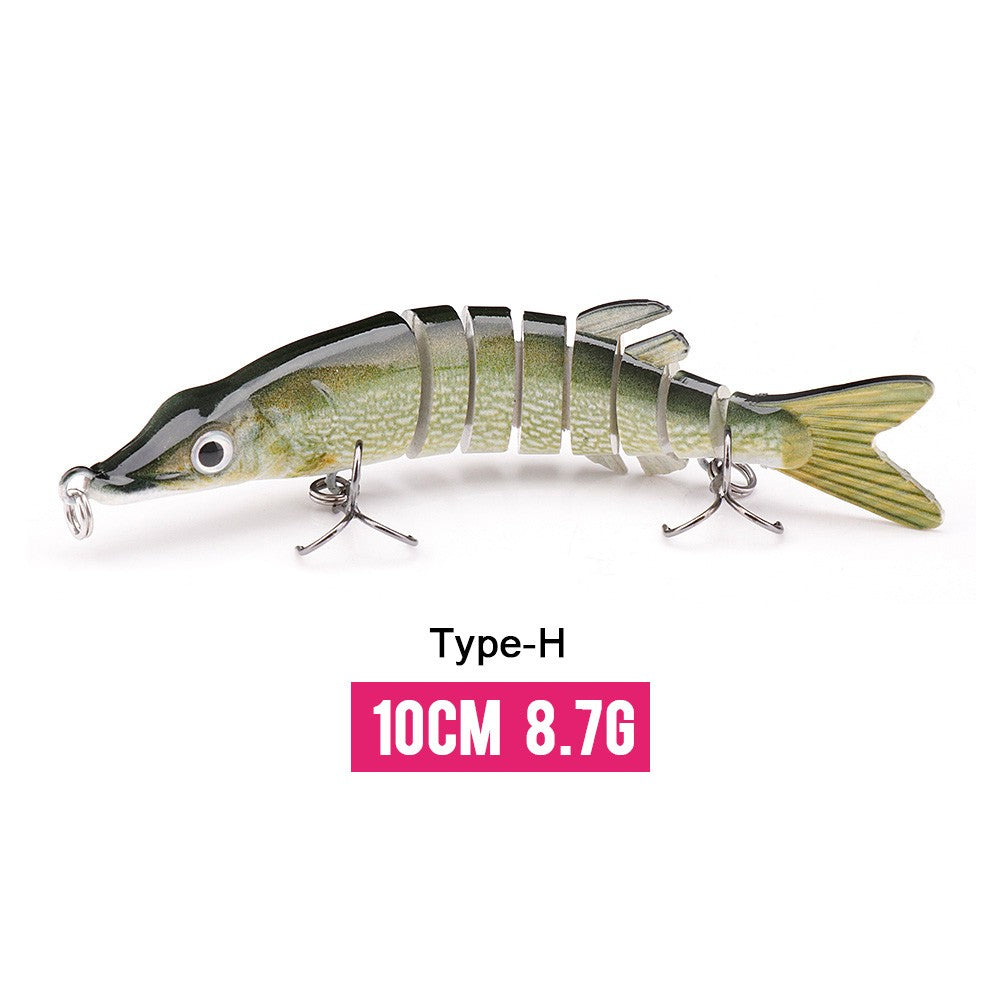 VTAVTA 10/14cm afundando wobblers iscas de pesca articuladas crankbait swimbait
