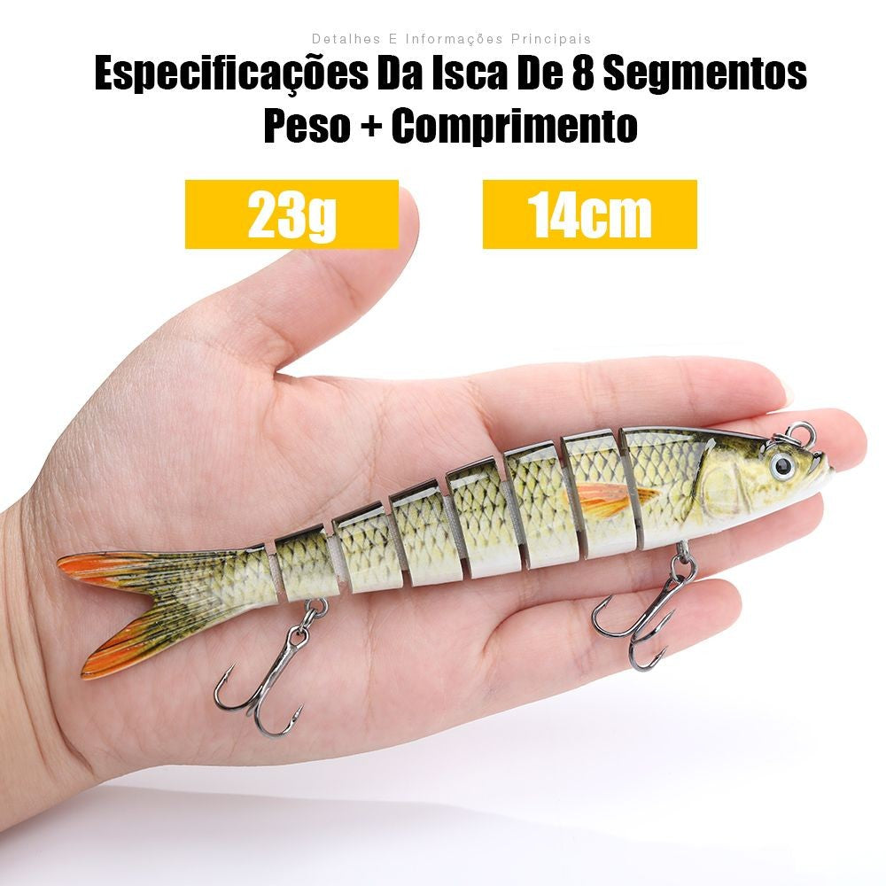 VTAVTA 10/14cm afundando wobblers iscas de pesca articuladas crankbait swimbait