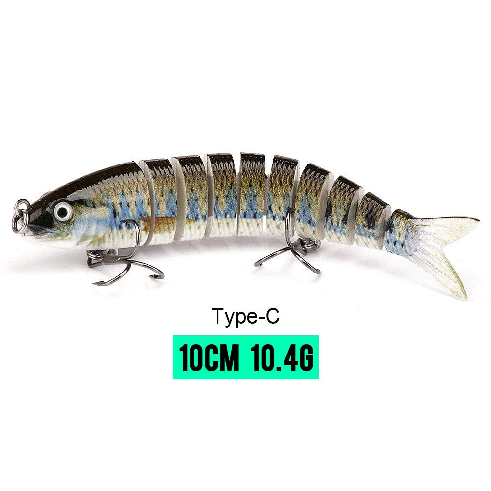 VTAVTA 10/14cm afundando wobblers iscas de pesca articuladas crankbait swimbait