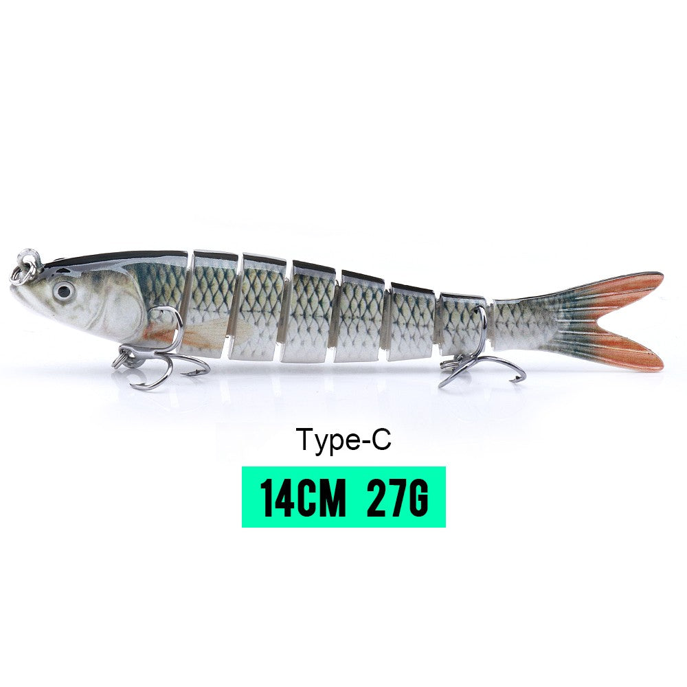 VTAVTA 10/14cm afundando wobblers iscas de pesca articuladas crankbait swimbait