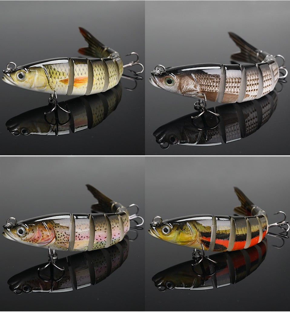 VTAVTA 10/14cm afundando wobblers iscas de pesca articuladas crankbait swimbait