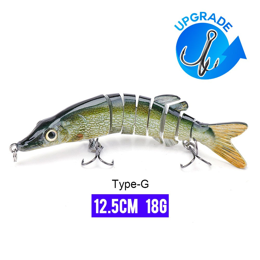 VTAVTA 10/14cm afundando wobblers iscas de pesca articuladas crankbait swimbait