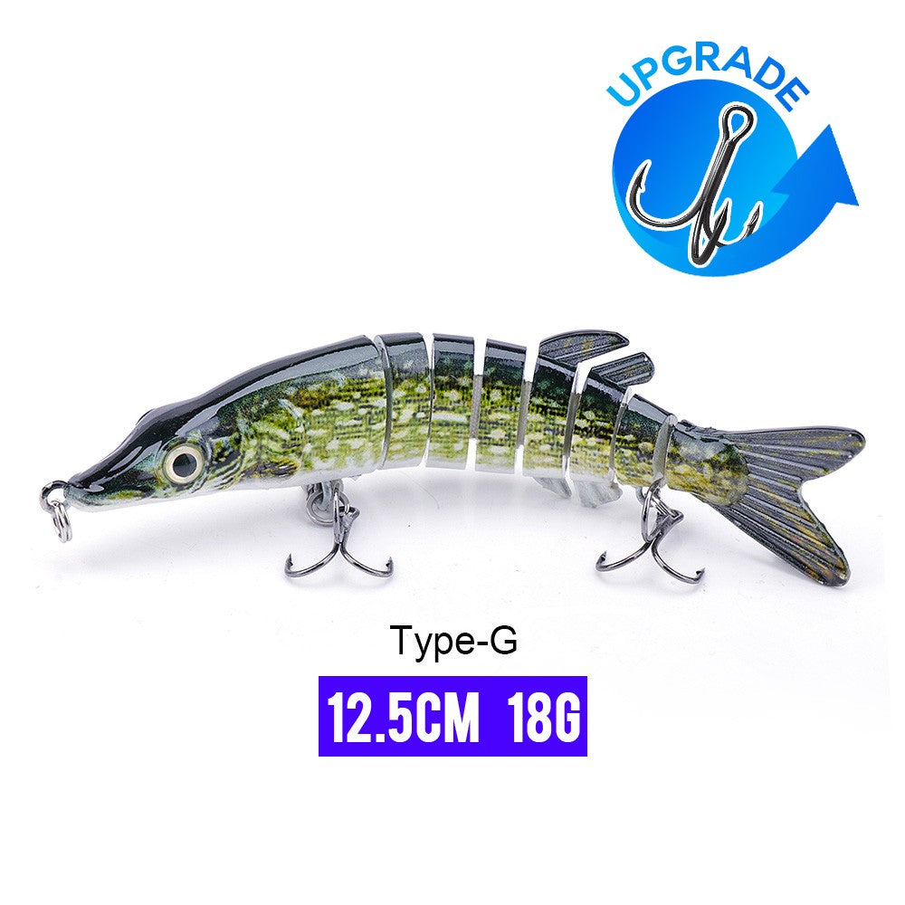 VTAVTA 10/14cm afundando wobblers iscas de pesca articuladas crankbait swimbait