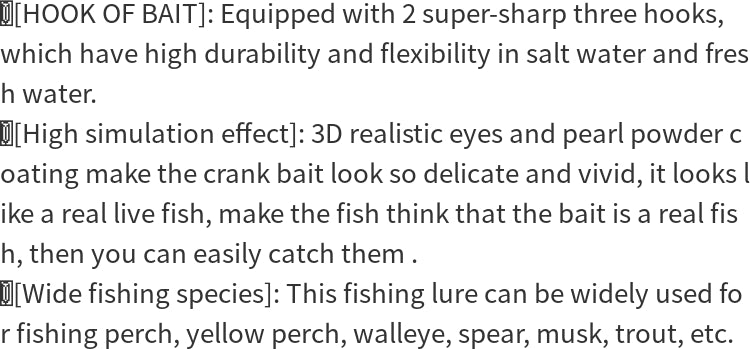 Isca Zig Zarinha 3 peças