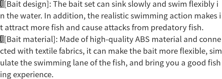 Isca Zig Zarinha 3 peças