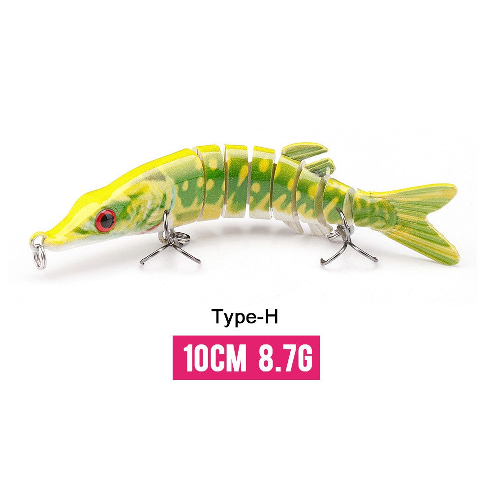 VTAVTA 10/14cm afundando wobblers iscas de pesca articuladas crankbait swimbait