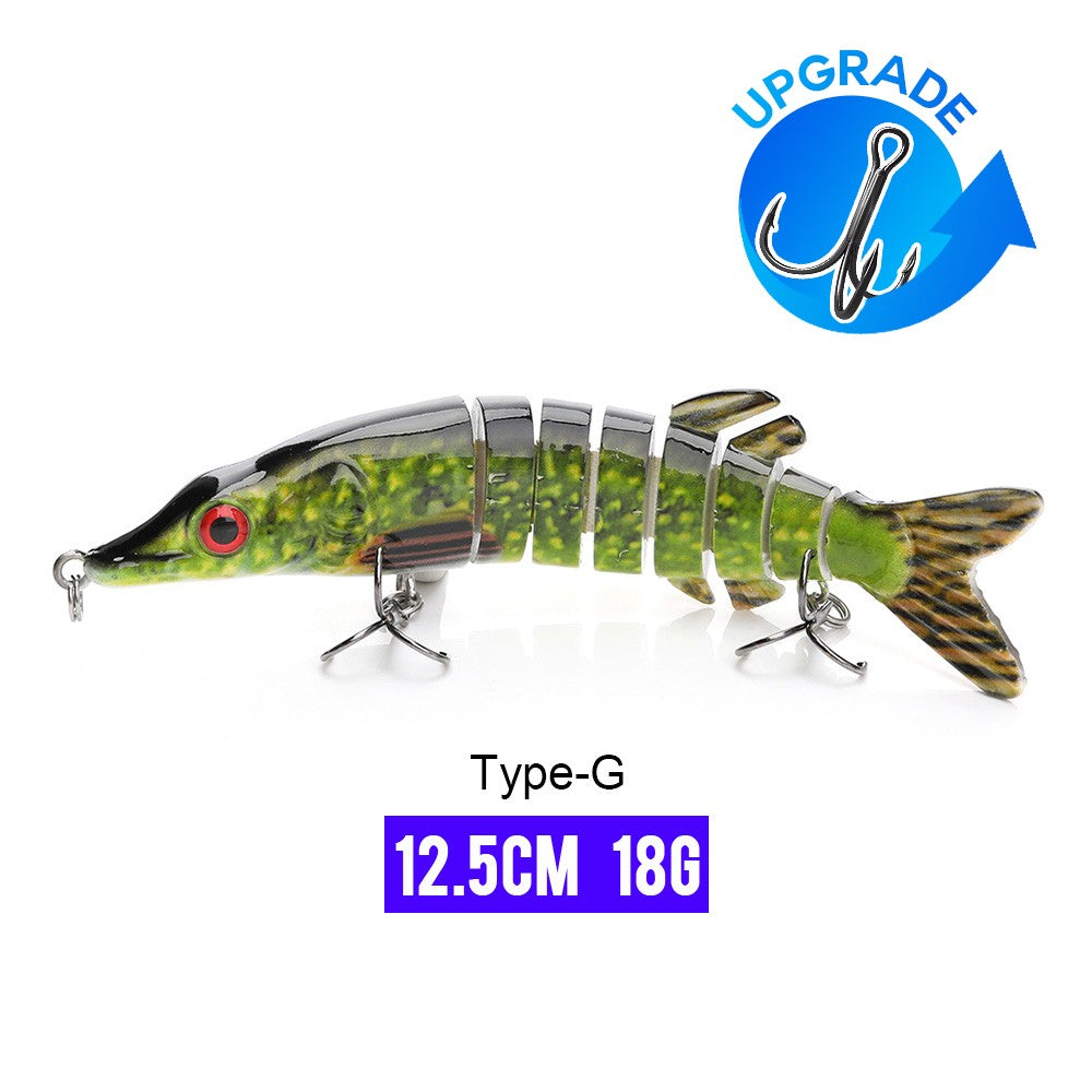VTAVTA 10/14cm afundando wobblers iscas de pesca articuladas crankbait swimbait