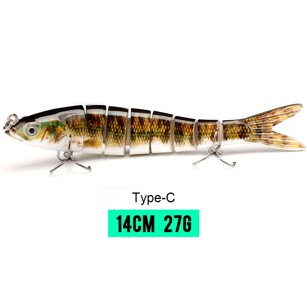 VTAVTA 10/14cm afundando wobblers iscas de pesca articuladas crankbait swimbait