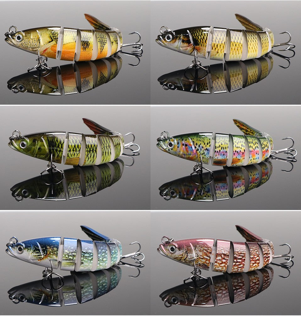 VTAVTA 10/14cm afundando wobblers iscas de pesca articuladas crankbait swimbait