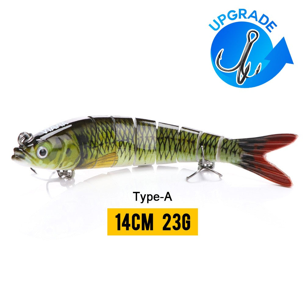 VTAVTA 10/14cm afundando wobblers iscas de pesca articuladas crankbait swimbait