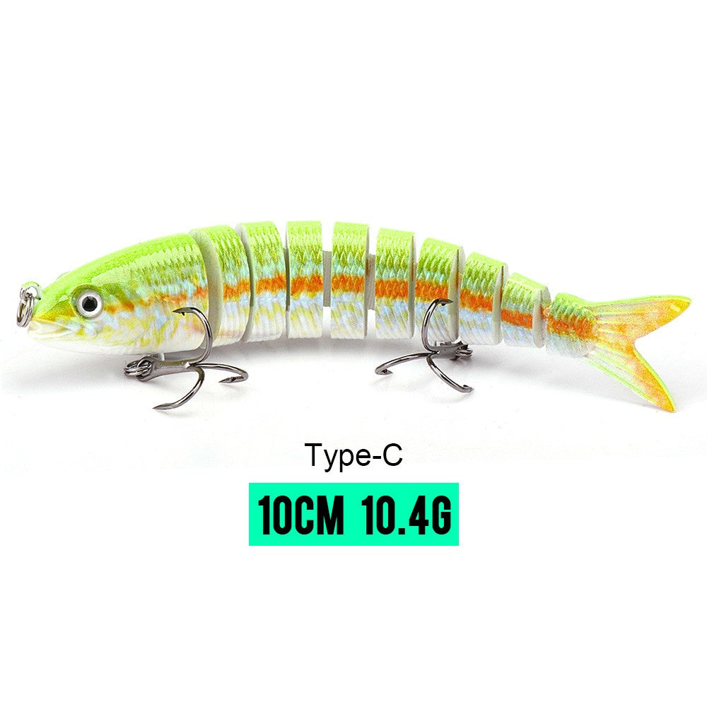 VTAVTA 10/14cm afundando wobblers iscas de pesca articuladas crankbait swimbait