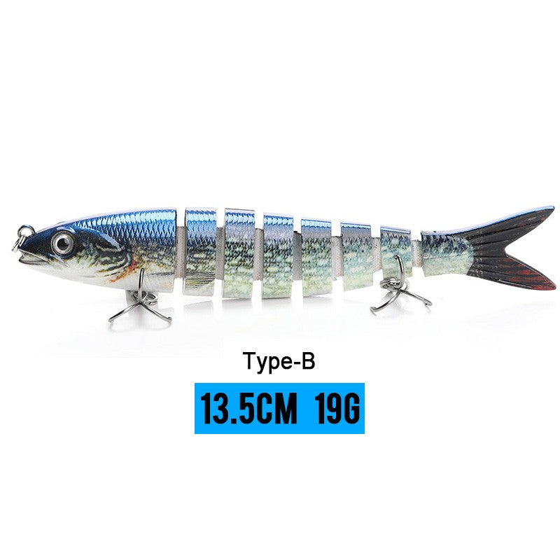 VTAVTA 10/14cm afundando wobblers iscas de pesca articuladas crankbait swimbait